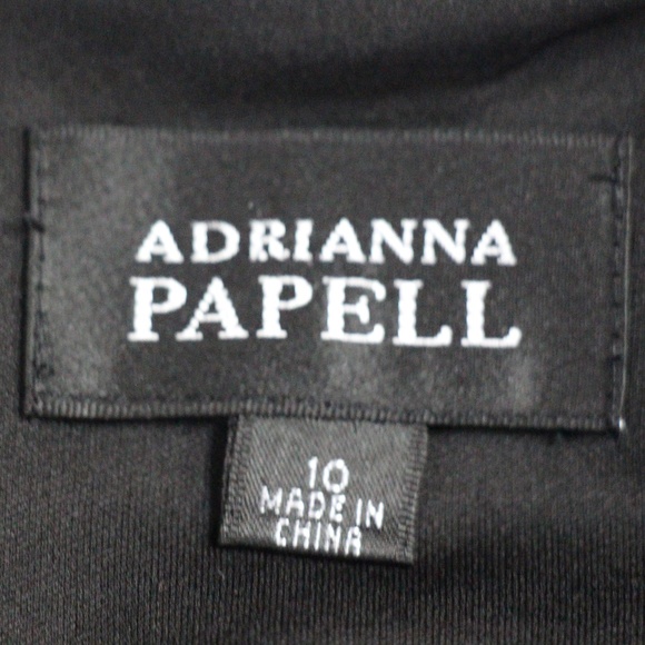 ADRIANNA PAPELL Camouflage Cap Sleeve Dress - Picture 8 of 8